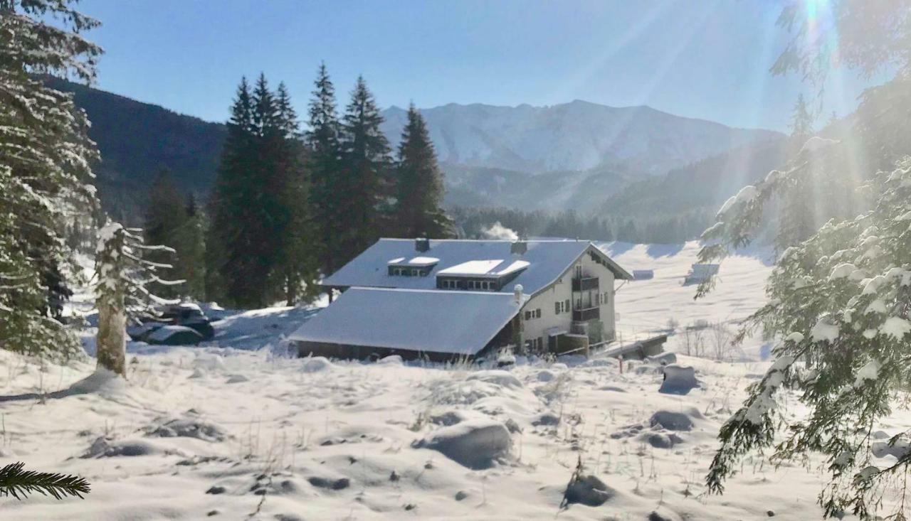 Spitzing Lodge Ferienwohnungen - Wanderparadies In Den Bergen シュピッツィングゼー エクステリア 写真